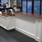 Custom Wainscot & Counters by Klaus Stoermer in SF