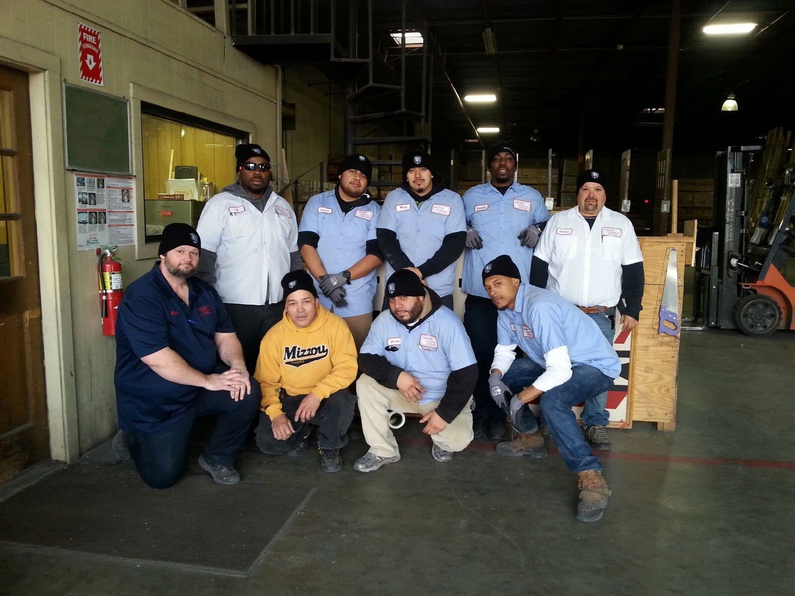 The crew down at Wilson Plywood & Door.... WindsorONE