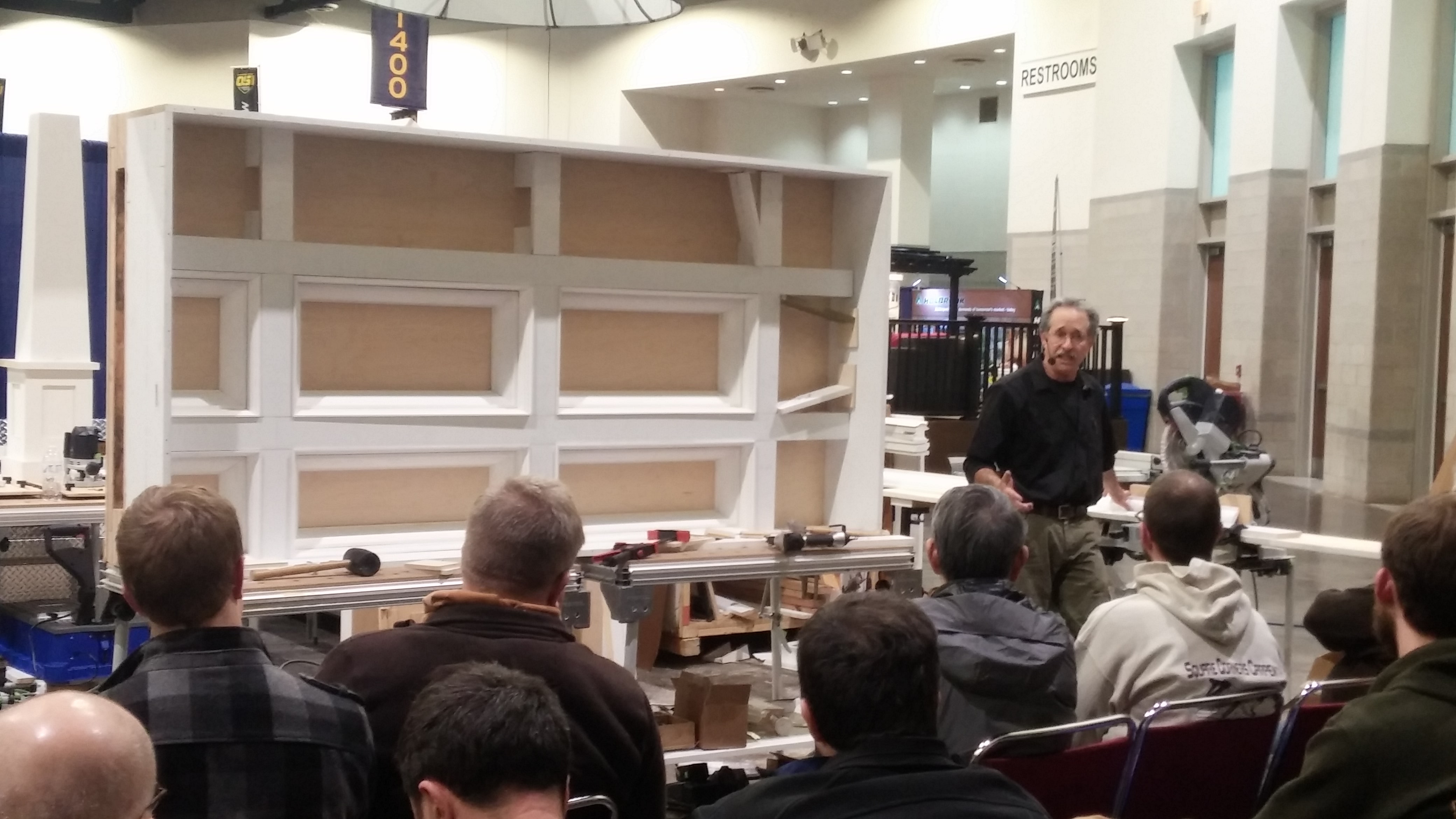 The Katz Roadshow Demos a Coffered Ceiling How-To at JLC