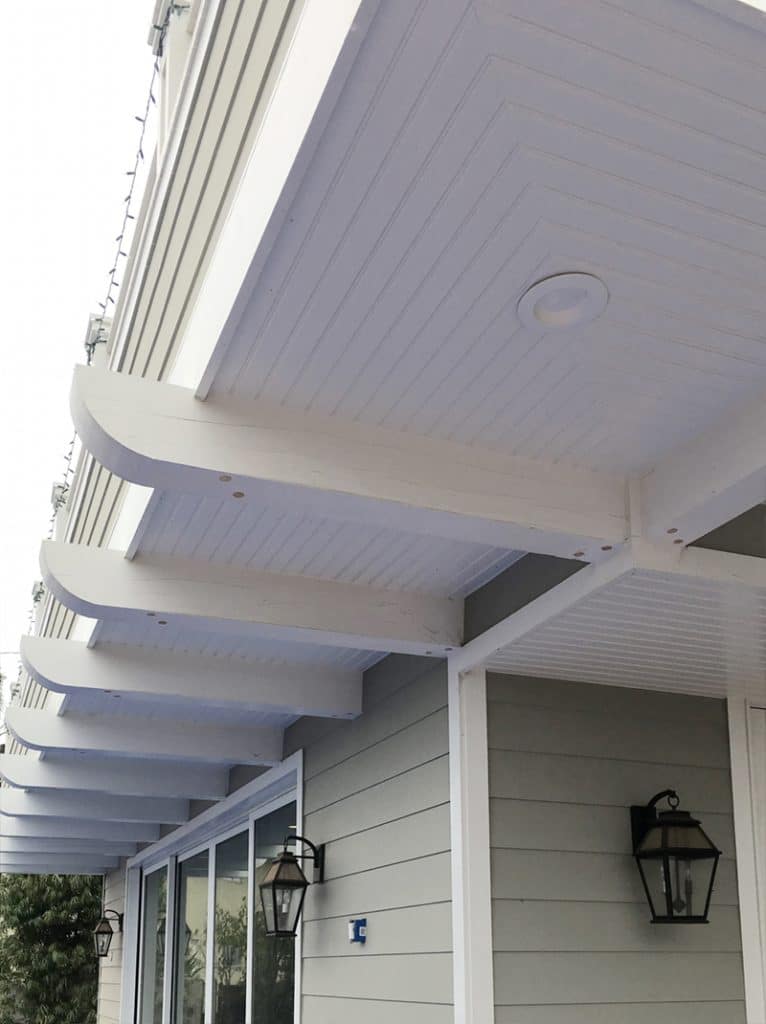 Deck Soffit, Extended Lookouts - WindsorONE