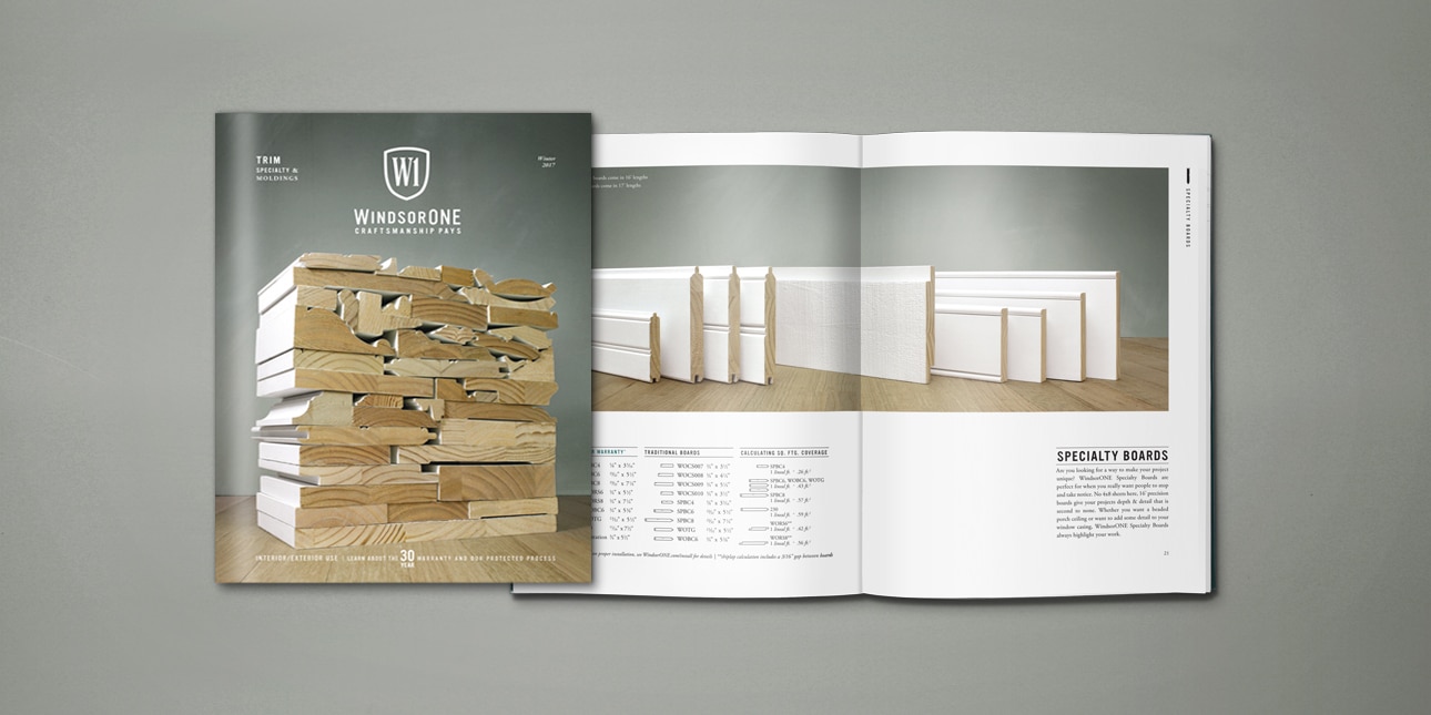 catalog of wood millwork products windsorone