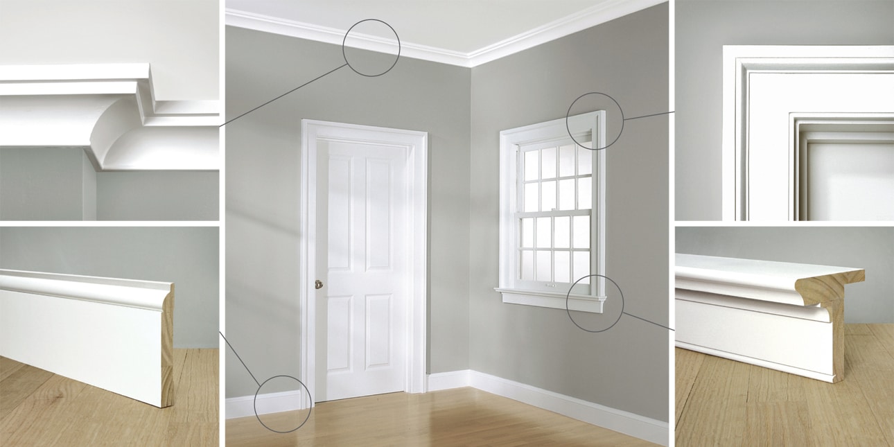 Trim called backband  Moldings and trim, Window trim ideas interior,  Window design