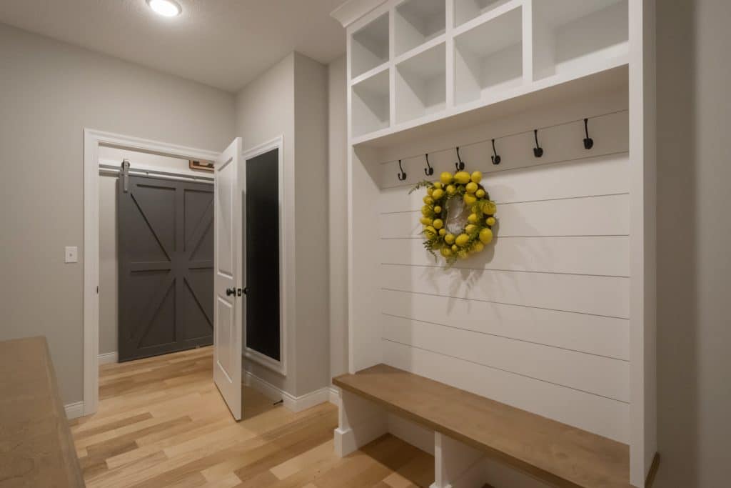 Built-ins dressed up with shiplap - WindsorONE