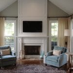 Greek Revival Mantel & Over Mantel