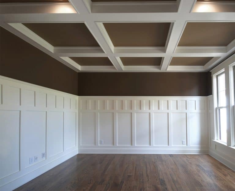 Wainscoting Craftsman Style Contrast WindsorONE   Office 1024 768x625 