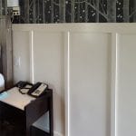 Board and Batten Wainscoting at the Inn