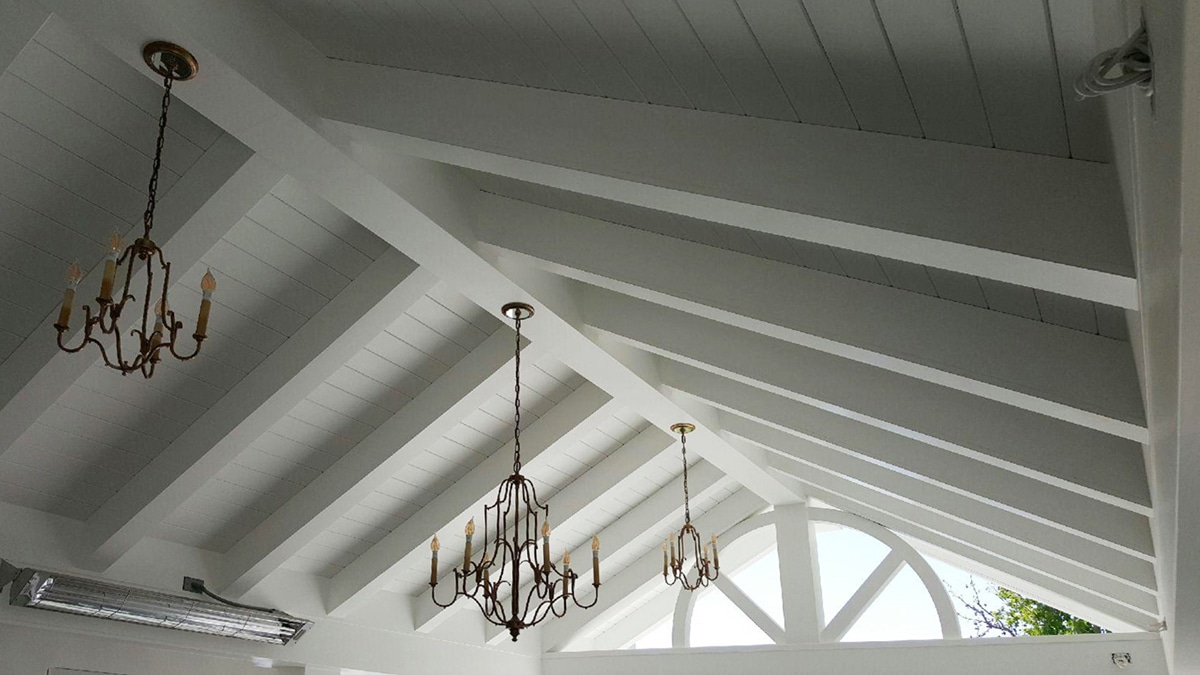 Vaulted Ceiling Porch Lid Windsorone