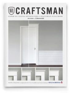 WindsorONE Craftsman style home idea book trim, moldings, ceilings walls