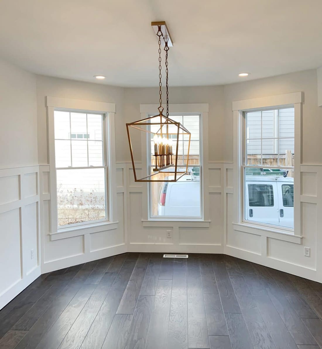 Bay Window In Dining Room