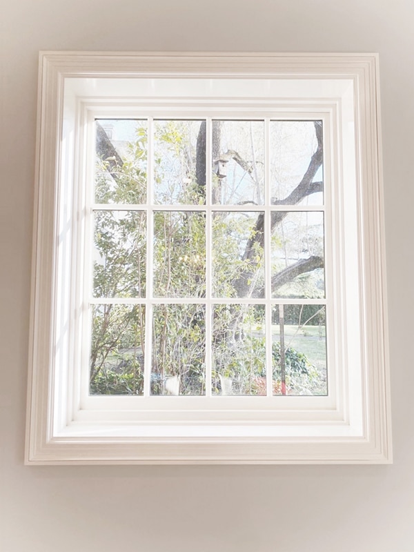 Colonial Style Window Trim