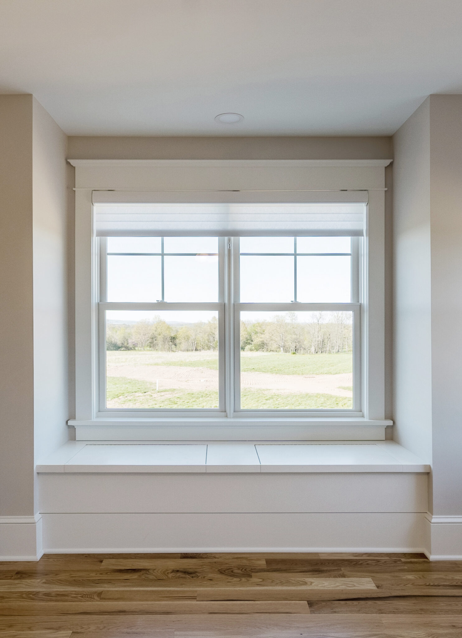 Built-in Storage Bench Under Craftsman Window - WindsorONE