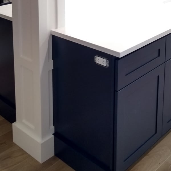 Column Wrap and Kitchen Island