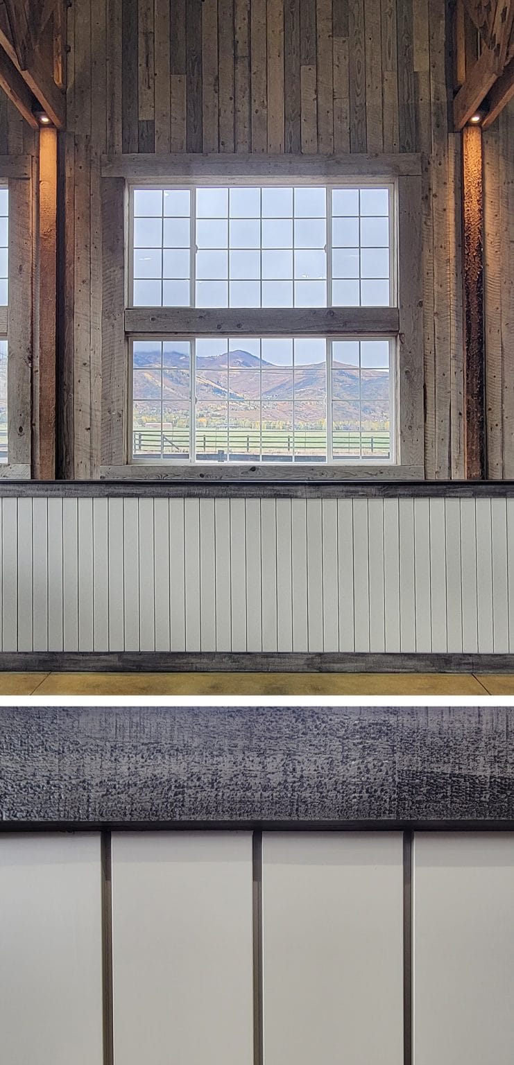 Shiplap Wainscoting for the Barn - WindsorONE