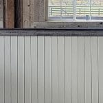 Shiplap Wainscoting for the Barn