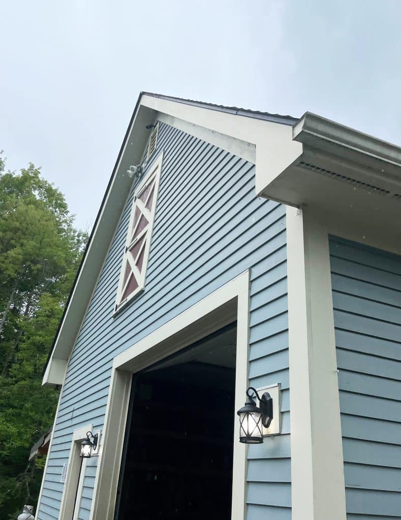 Blue Barn Style Exterior Wood Trim - Windsorone