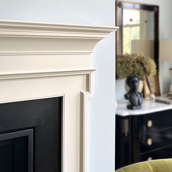 Greek Revival Mantel Detail