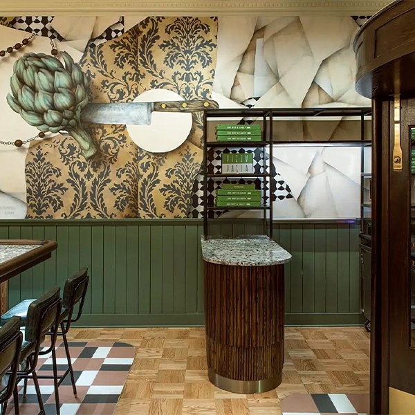 Art Deco Classic Wainscoting