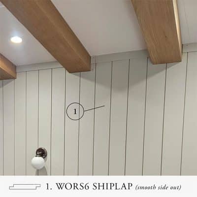 Classic Shiplap Detail