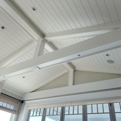Elegant T&G Vaulted Ceiling