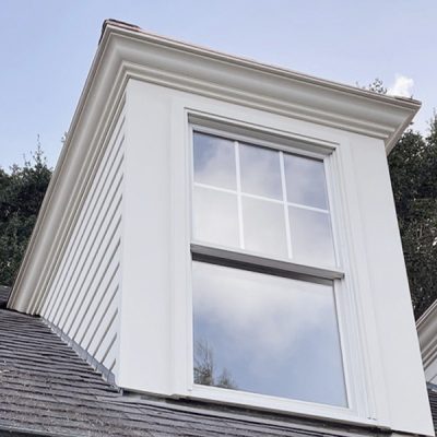 Remodeled Dormer Detail