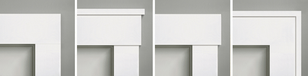 Flat Stock molding casing corners, minimalist, craftsman, bungalow, picture frame