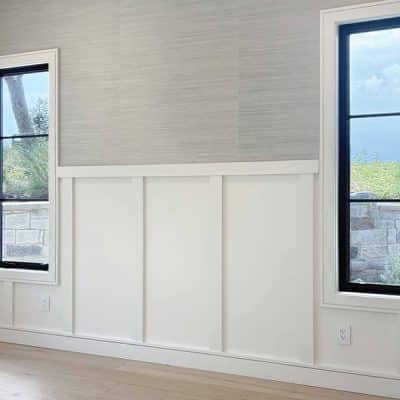 Clean Flat Stock Window Trim