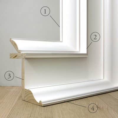 Classical Colonial Cornice Buildup